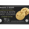 Baked On Bond Cookies Lemon & White Choc Chip 160g Front of Pack.