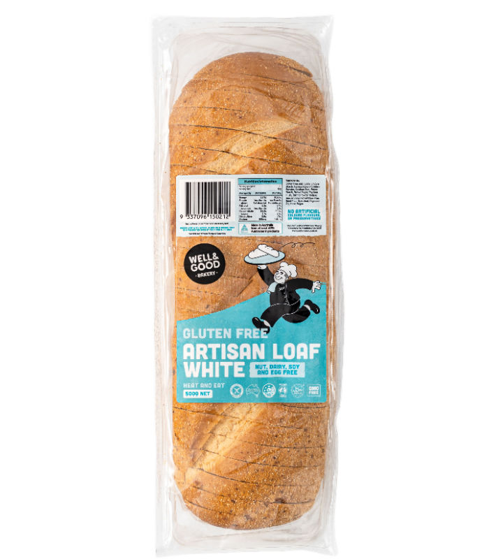 Gluten Free Artisan Loaf White Gluten Free Artisan Loaf White.