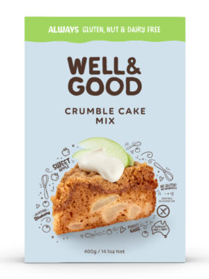 Gluten Free Crumble Cake Mix Box