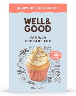 Gluten Free Vanilla Cupcake Mix Pack