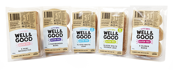 Gluten Free Baked Bread Range