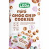Leda Mini Choc Chip Cookies 6 Pack 150g Front of Pack.