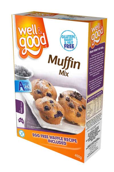 Gluten free muffin mix