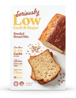 Seriously Low Carb Seeded Bread Packaging