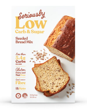 Seriously Low Carb Seeded Bread Packaging