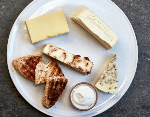 Vegan cheese platter