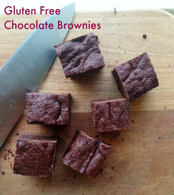 Gluten free brownies recipe