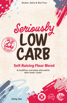 Seriously Low Carb Self Raising Flour 300g (5 Boxes) - Buy Gluten Free